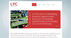 Desktop Screenshot of lfcinternational.com